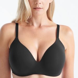 BNWT Knix Wingwoman Contour Bra Black 8+ E F Cup